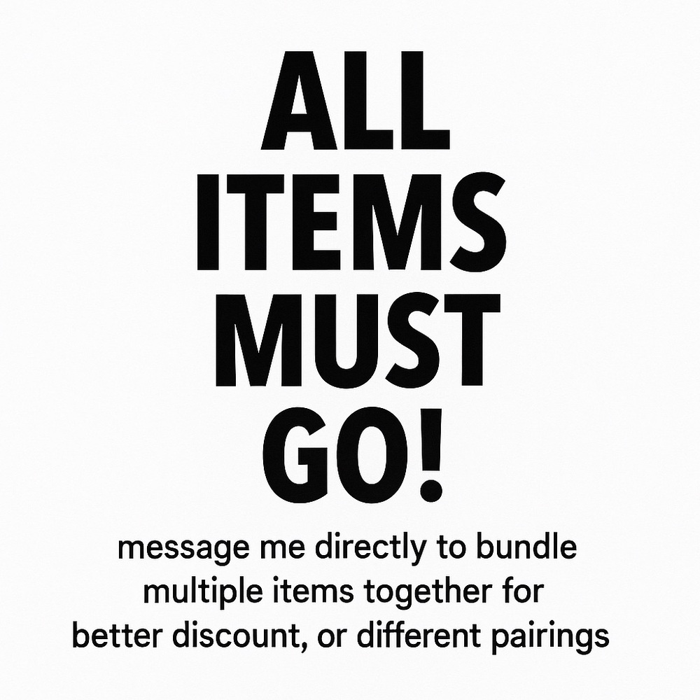 Bold Typography Sale Sign